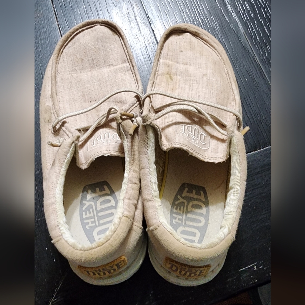 Hey Dude Light Brown Slip-On Shoes